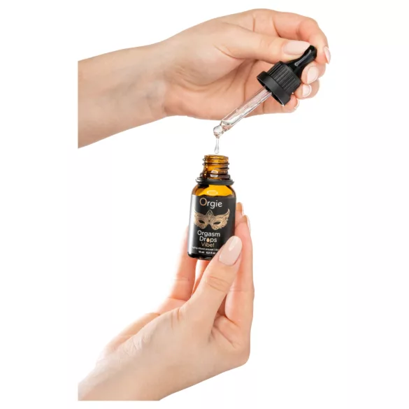 Orgie Orgasm Drops Vibe - ščemeč intimni gel za ženske (15 ml)