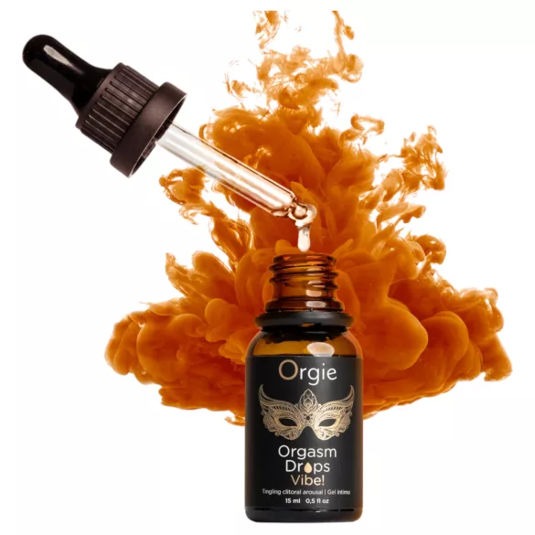 Orgie Orgasm Drops Vibe - ščemeč intimni gel za ženske (15 ml)