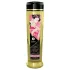 Shunga - masažno olje - vrtnica - 240ml