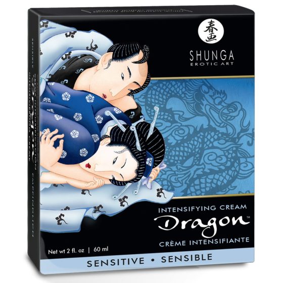 Shunga Dragon Sensitive - intimni gel za moške (60ml)