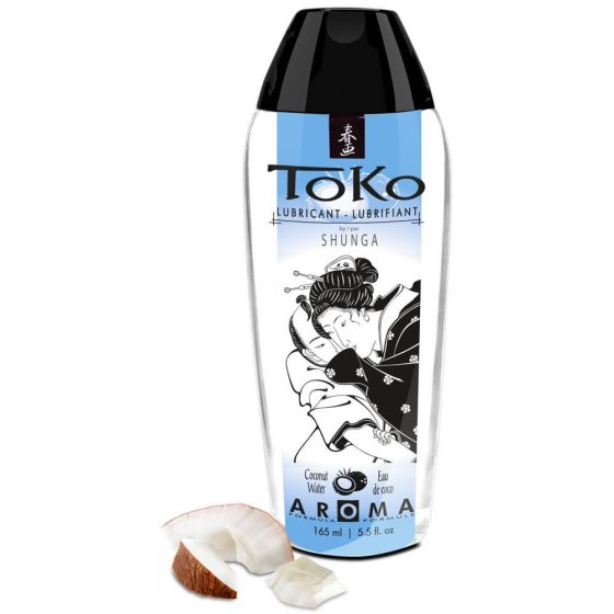Shunga Toko - lubrikant na vodni osnovi z okusom kokosove vode (165ml)