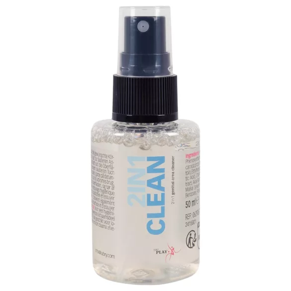 Just Play 2v1 Clean - pršilo za intimno nego in čiščenje predmetov (50 ml)