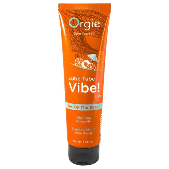 Orgie Lube Tube - vznemirljiv intimni gel - Sex on the Beach (100ml)