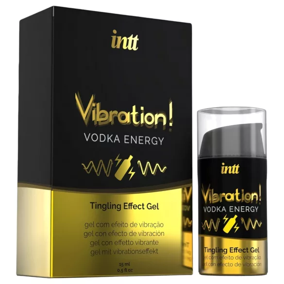 Intt Vibration! - tekoči vibrator - vodka energy - 15 ml