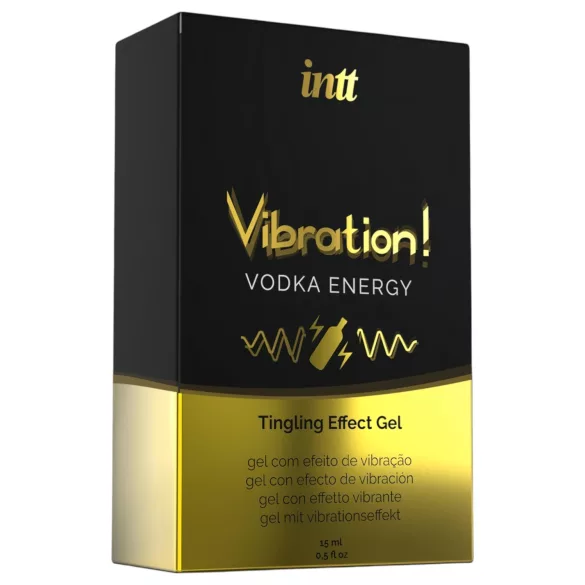 Intt Vibration! - tekoči vibrator - vodka energy - 15 ml