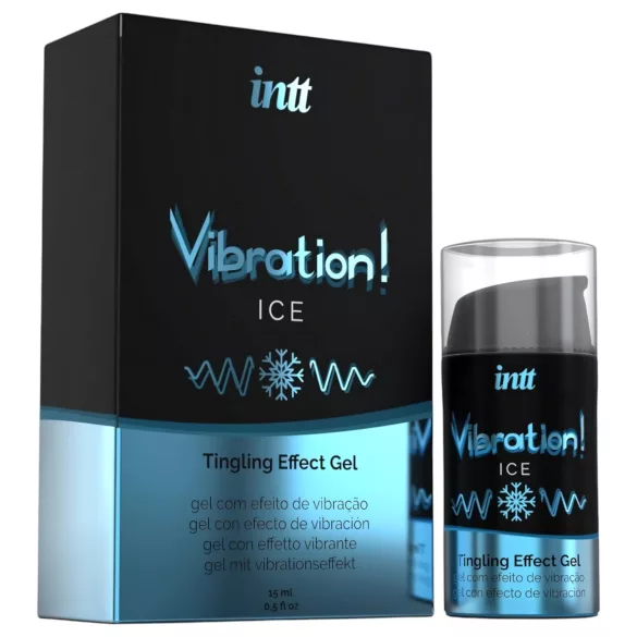 Intt Vibration! - tekoči vibrator - hladilni učinek - 15ml