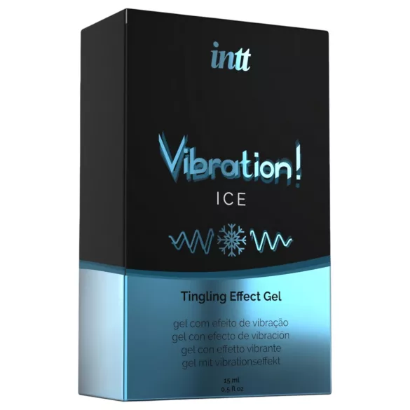 Intt Vibration! - tekoči vibrator - hladilni učinek - 15ml