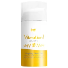 Intt Vibration! - tekoči vibrator - med - 15 ml