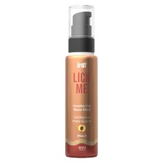 Intt Lick Me - grelni lubrikant gel - breskev - 50 ml