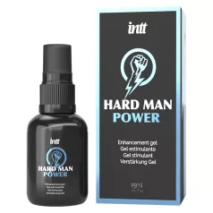 Intt Hard Man Power - stimulacijski gel za moške - 15 ml