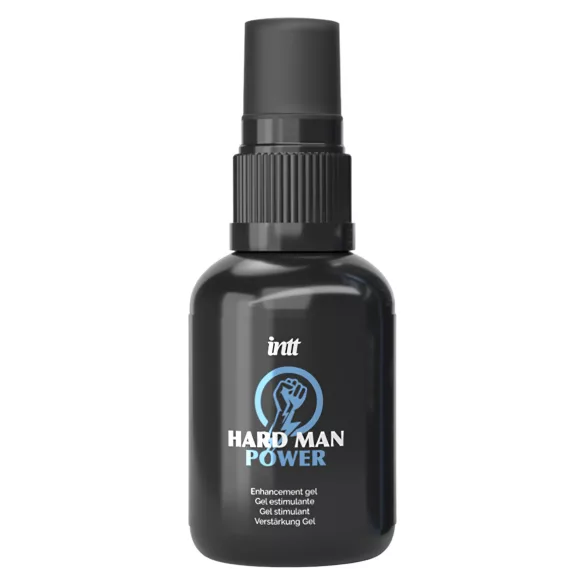 Intt Hard Man Power - stimulacijski gel za moške - 15 ml