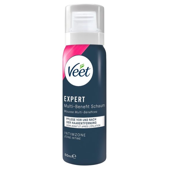 Veet - intimna depilacijska krema in vlažilna pena za ženske (2 × 50 ml)