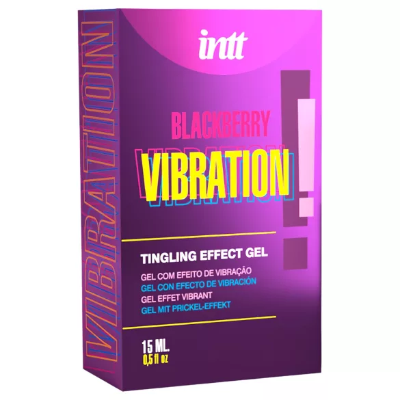 Intt Vibration! - tekoči vibrator - robida - 15 ml