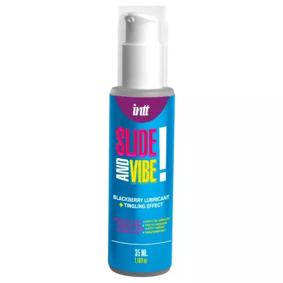 Intt - užitni stimulativni lubrikant gel - robida - 35 ml