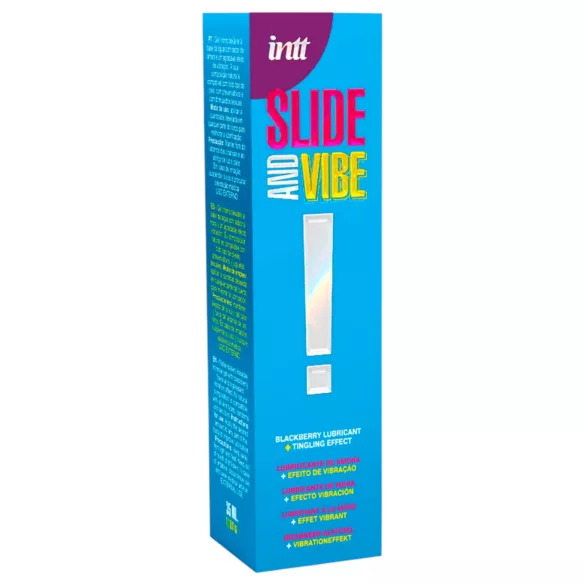 Intt - užitni stimulativni lubrikant gel - robida - 35 ml