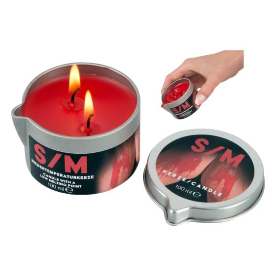 BDSM Candle - parafinska sveča za telo (100ml)