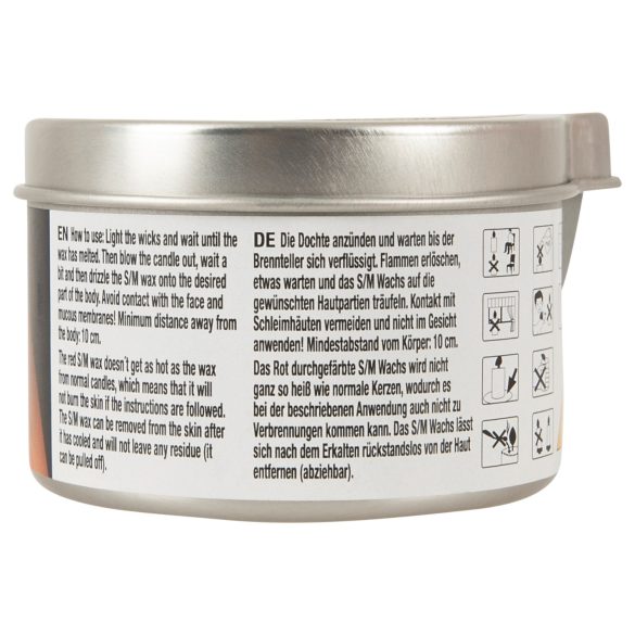 BDSM Kerze - masažna sveča za telo - parafin - 100 ml
