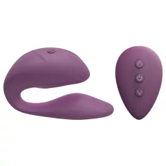   Cotoxo Cupid 2 - vibrator za pare na daljinsko upravljanje - vijoličen
