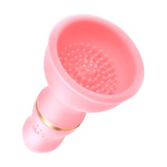   Sunfo - vibracijski stimulator bradavičk za polnjenje (roza)
