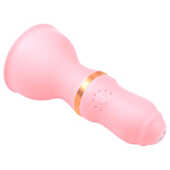 Sunfo - brezžični vibrator za prsi (v roza barvi)