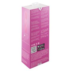   LP Jessica - pametni, vodoodporni vibrator z rogom (kovinsko roza)