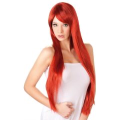 Zelo dolga rdeča lasulja