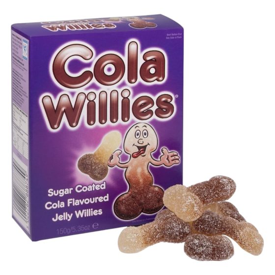 Sladkor iz žvečilnih gumijev Cola - penis (120g)