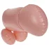 Cock Fighting - napihljiv strap-on penis - natur