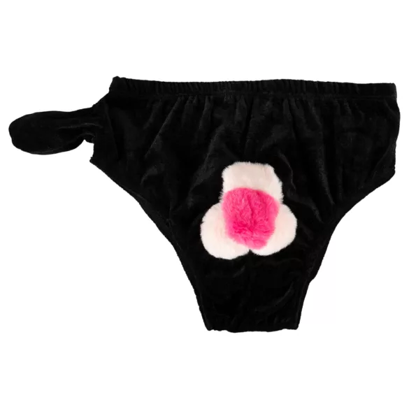 Črne napihljive moške spodnjice