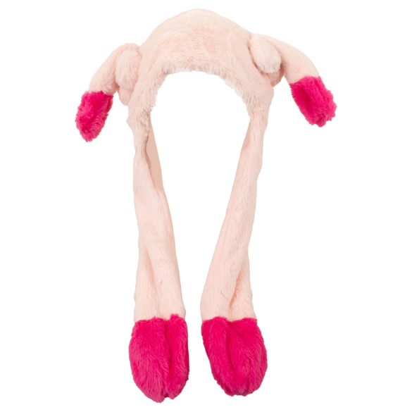 Kapa s premikajočimi ušesi - roza