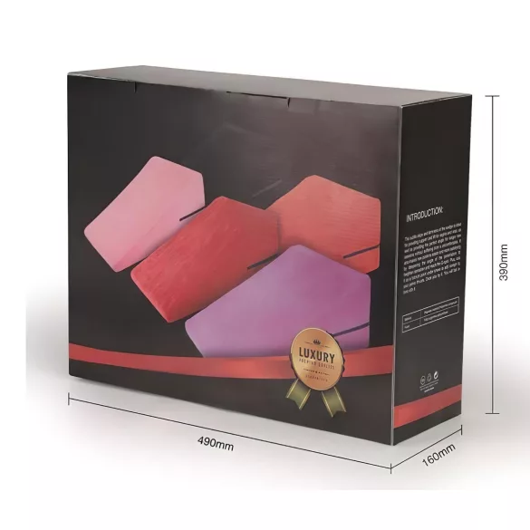 Desirel Magic Pillow - klinasti seks vzglavnik - velik (črn)