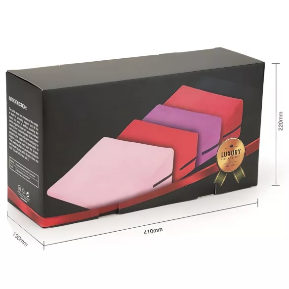 Desirel Magic Pillow - klinasti seks vzglavnik - majhen (črn)