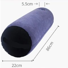   Magic Pillow - napihljiva blazina za seks - cilindrična (vijolična)