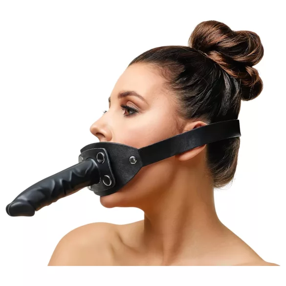 ZADO - ustni gag za penis - črna