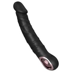   Funny Me - Vodoodporni vibrator z želodom za polnjenje (črn)