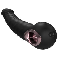   Funny Me - Vodoodporni vibrator z želodom za polnjenje (črn)