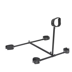 ZADO - ovratnica z manšetam za roke in noge - črna