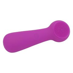   FaceClean - brezžični, vodoodporni masažni aparat za obraz (vijolična)