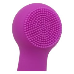   FaceClean - brezžični, vodoodporni masažni aparat za obraz (vijolična)