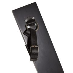   ZADO - Komplet stenskih kravat s križem svetega Andreja (črna)