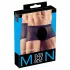 Svenjoyment - prozorne boksarice set - črna - 2-delni - S-L
