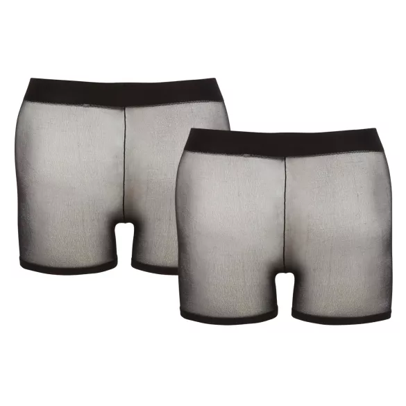 Svenjoyment - prozorne boksarice set - črna - 2-delni - S-L