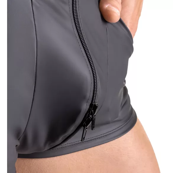 Svenjoyment - brezrokavni, kratki moški pajac (črn)