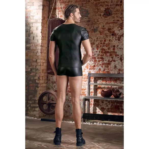 NEK - mat črna moška majica s kratkimi rokavi - 2XL