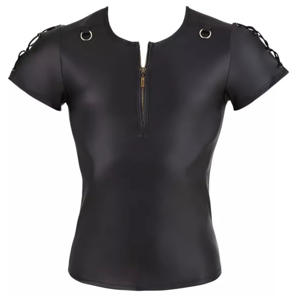 NEK - mat črna moška majica s kratkimi rokavi - 2XL