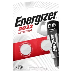 Energizer - baterija gumbna - CR2032 - 2 kosa