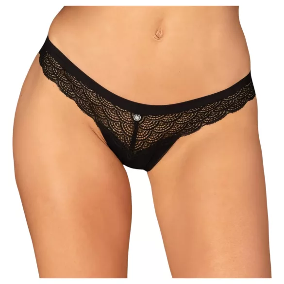 Obsessive Chemeris - seksi tangice - črna - M/L