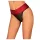 Obsessive - tanga z mašno - rdeča - L/XL