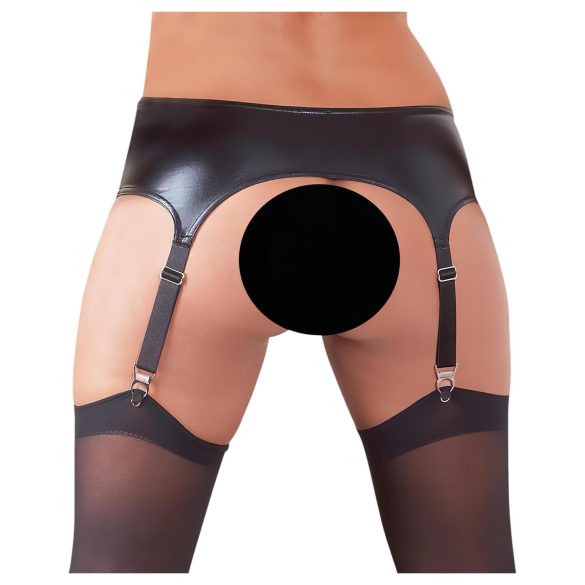 NO:XQSE - Komplet s podvezicami - sijoč videz - M