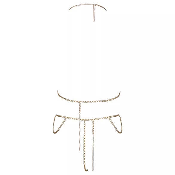 Cottelli - verižni okras za telo - zlata barva